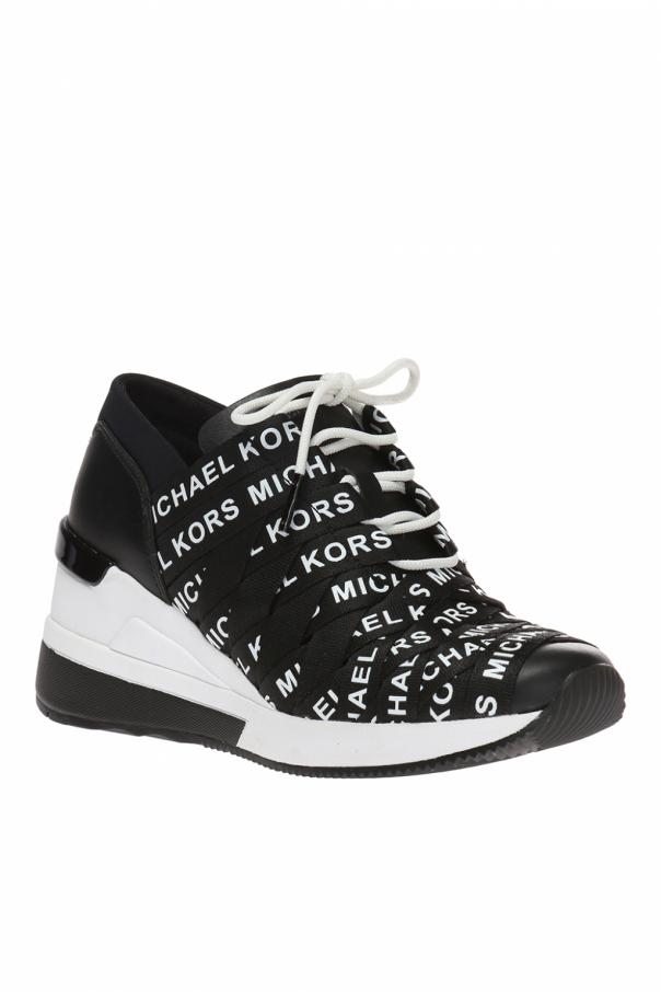 Black Cydney wedge sneakers Michael Michael Kors Vitkac Italy